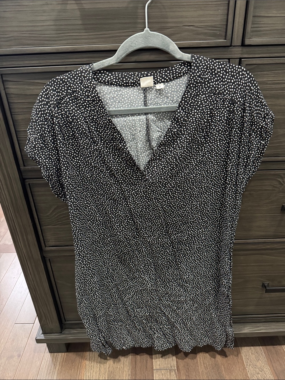 Women’s black & white gap factory dress size medium